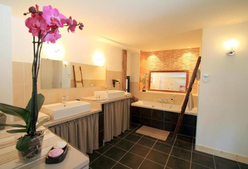 مبيت وإفطار Hôtel Spa Le Miel Des Muses