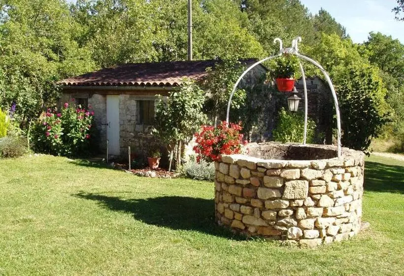 Aamiaismajoitus (B&B) Le Mas De Gramat