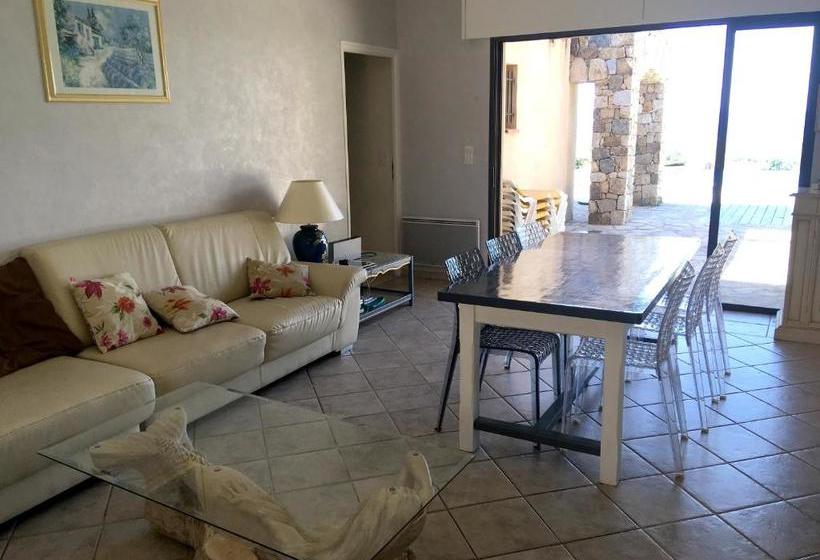 Villa Panoramique Avec Vue Mer Et Montagne A Corbara