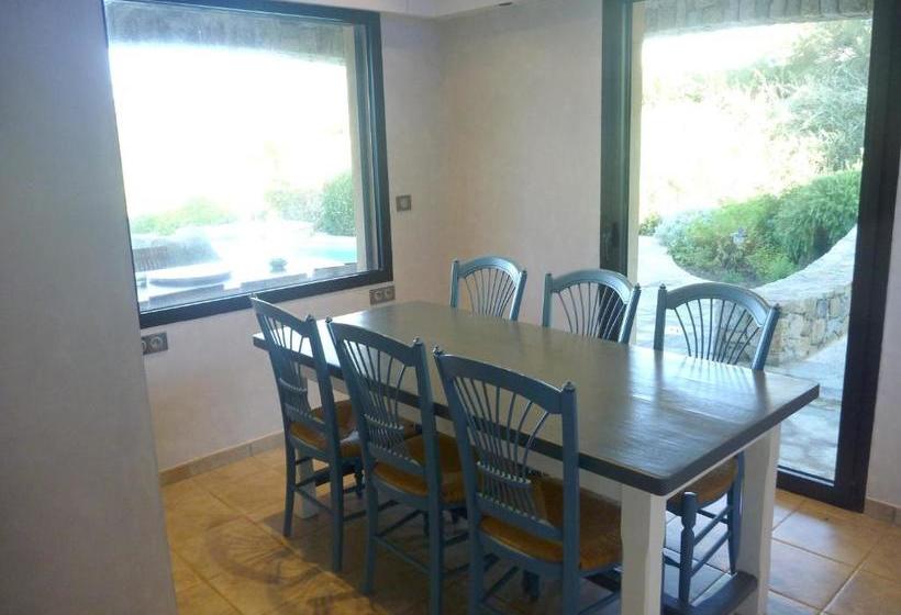 Villa Panoramique Avec Vue Mer Et Montagne A Corbara