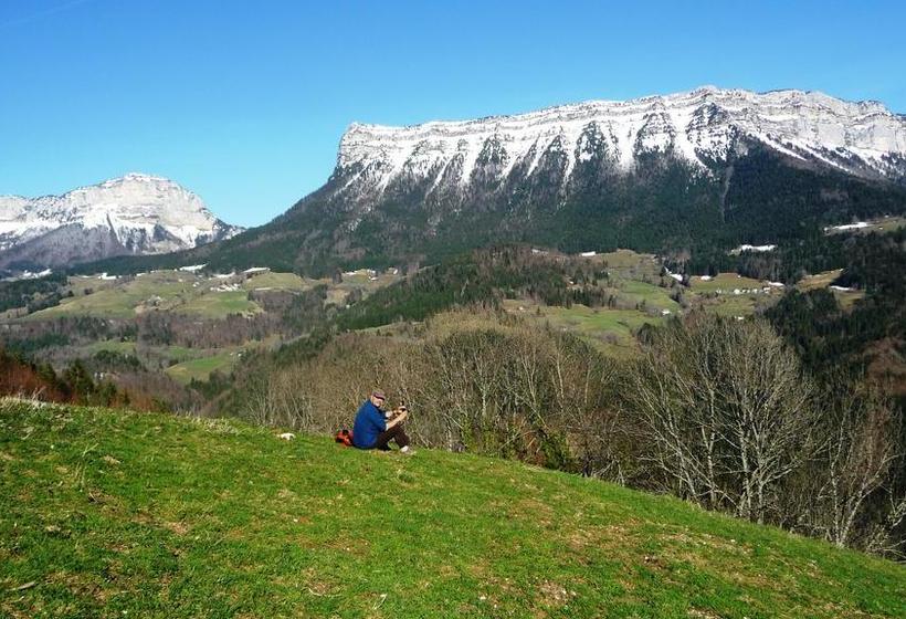 צימר La Chouette à L'heure Du Pinson