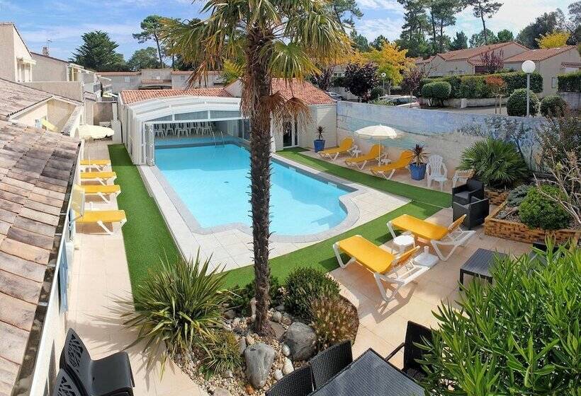 فندق Hôtel Résidence Les Flots