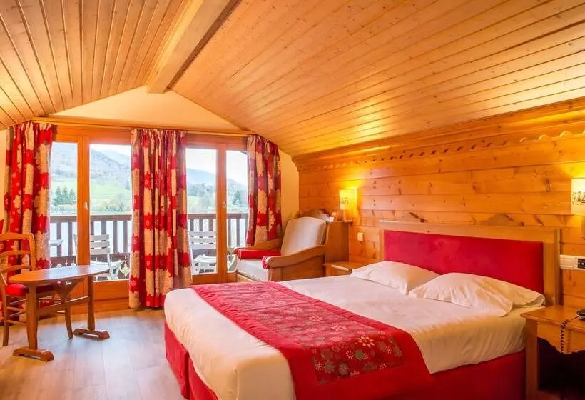 ホテル L Ancolie Chalet Du Lac