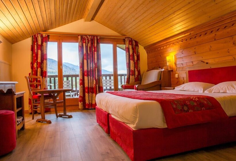 ホテル L Ancolie Chalet Du Lac