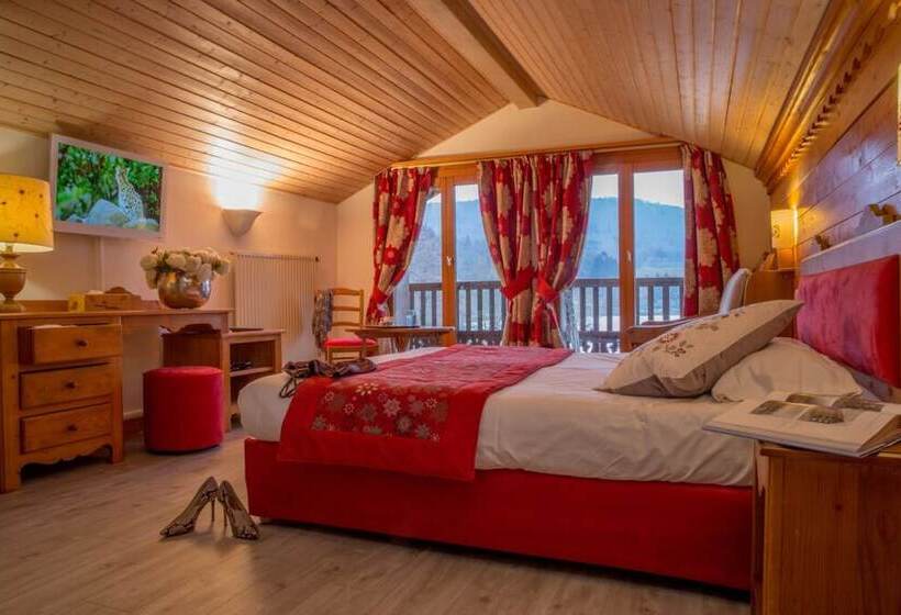 ホテル L Ancolie Chalet Du Lac