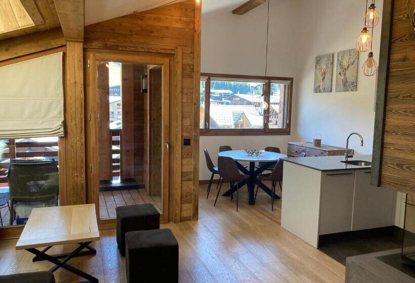 בית מלון כפרי Le Lodge Chasse Montagne