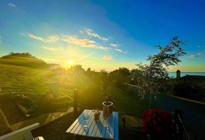 ホテル Aberaeron Pods Luxury Accommodation