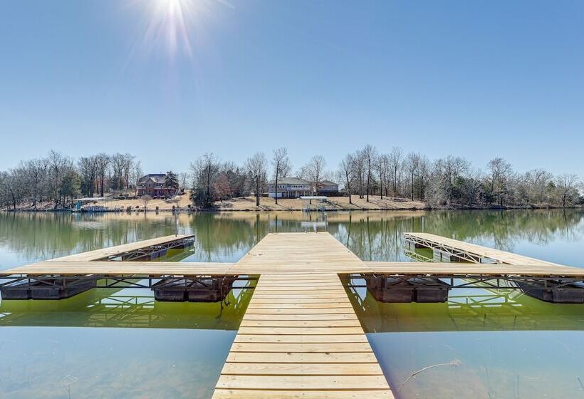 Arkansas Lake House W/ Private Dock!
