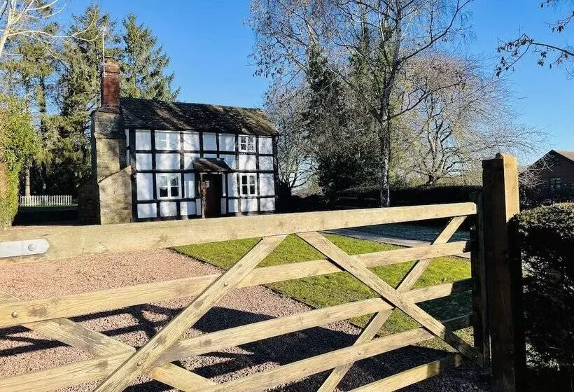 Log Burner And Beamed Ceilings King Size Bed