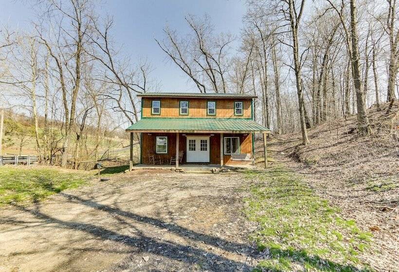 Rustic Mount Perry Cabin Near Fishing Pond & Farm