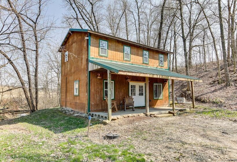 Rustic Mount Perry Cabin Near Fishing Pond & Farm