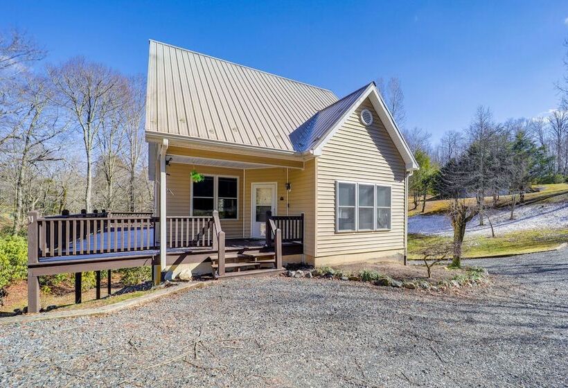 Near Hiking: Blue Ridge Mtn Home On Private Acre
