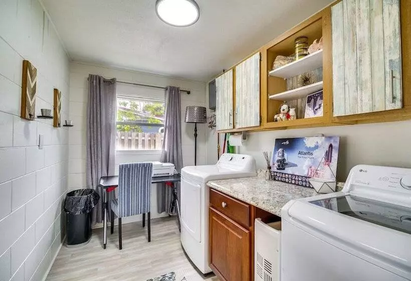 Centrally Located Merritt Island Home: Pool, Porch