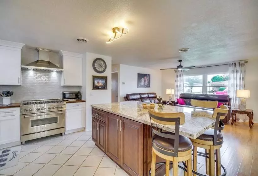 Centrally Located Merritt Island Home: Pool, Porch