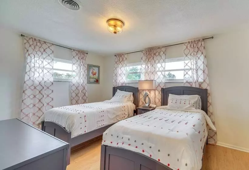 Centrally Located Merritt Island Home: Pool, Porch