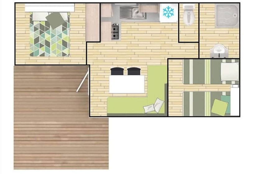 酒店 Camping La Bergerie