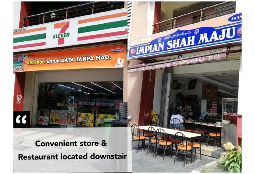 Subang City Residence, 8 9 Pax With Balcony, Walking Distance To Summit, 5min To Sunway