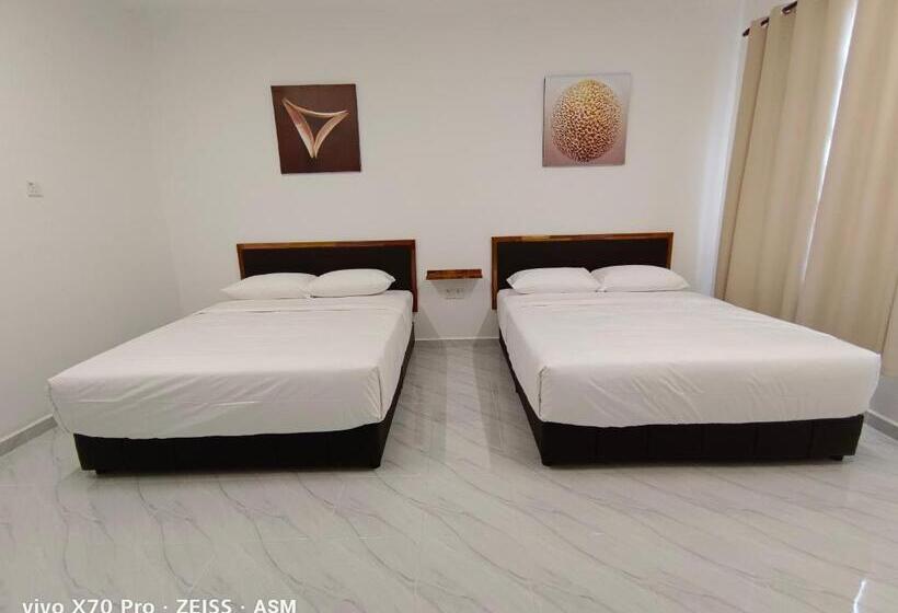 膳宿费 Asm Roomstay 4 2 Queen Beds