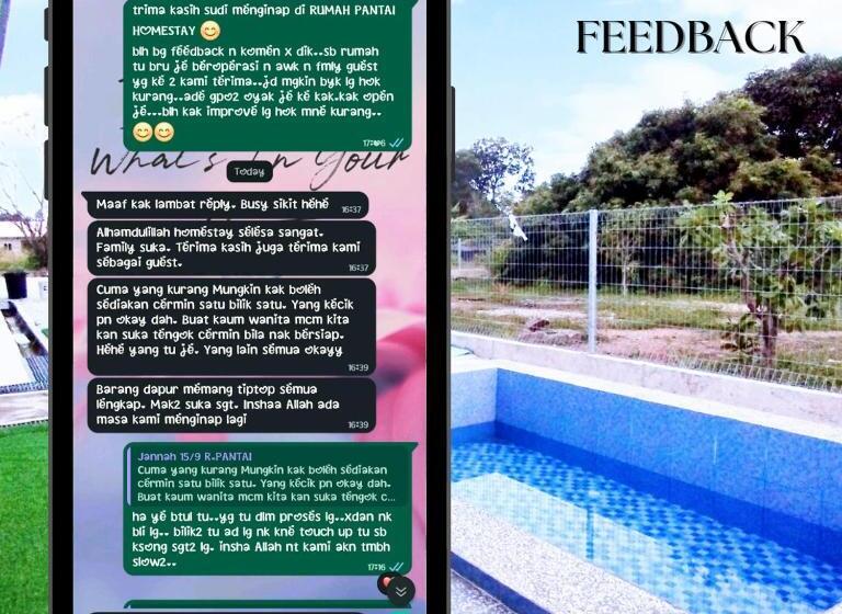 펜션 Rumah Pantai Homestay