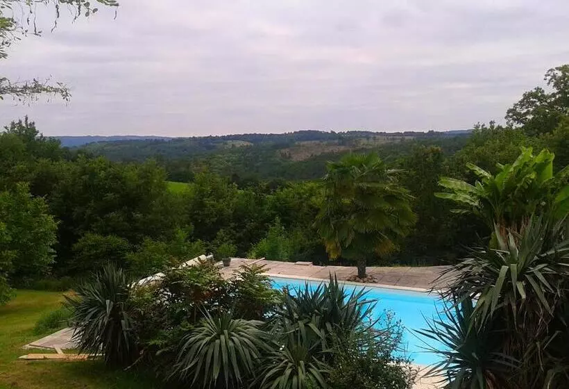 ペンション Le Chai, Gîte De Charme Avec Piscine