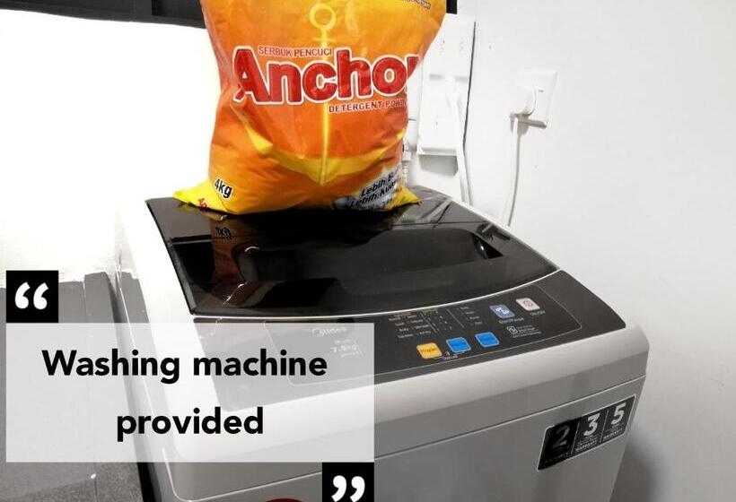 Puchong Skypod Residence, 1 5 Pax With Balcony Unit, Walking Distance To Ioi Mall, 10min Drive To Su