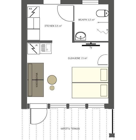 مسافرخانه Spa Hotel Rauhalahti