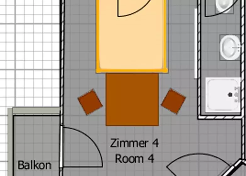 ベッドアンドブレックファースト Gästehaus Zur Schönen Aussicht