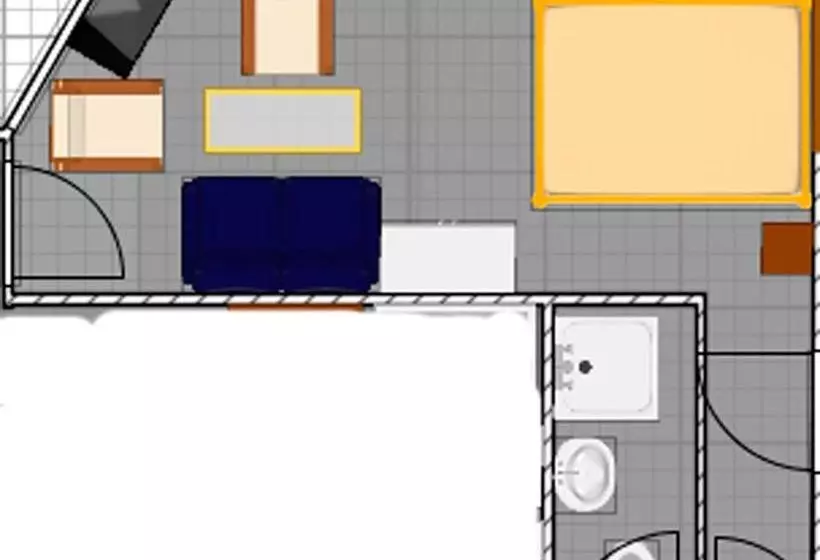 ベッドアンドブレックファースト Gästehaus Zur Schönen Aussicht