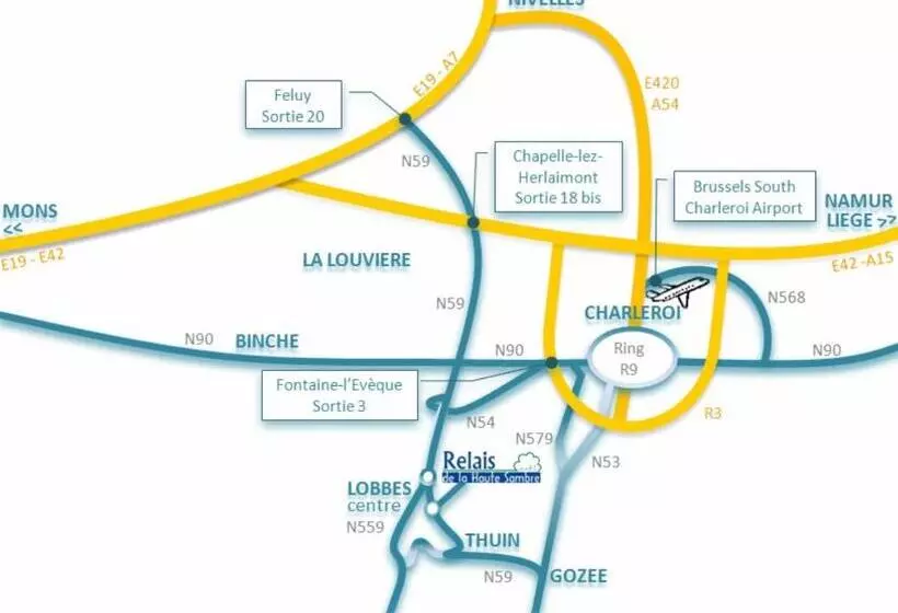 Hotelli Le Relais De La Haute Sambre