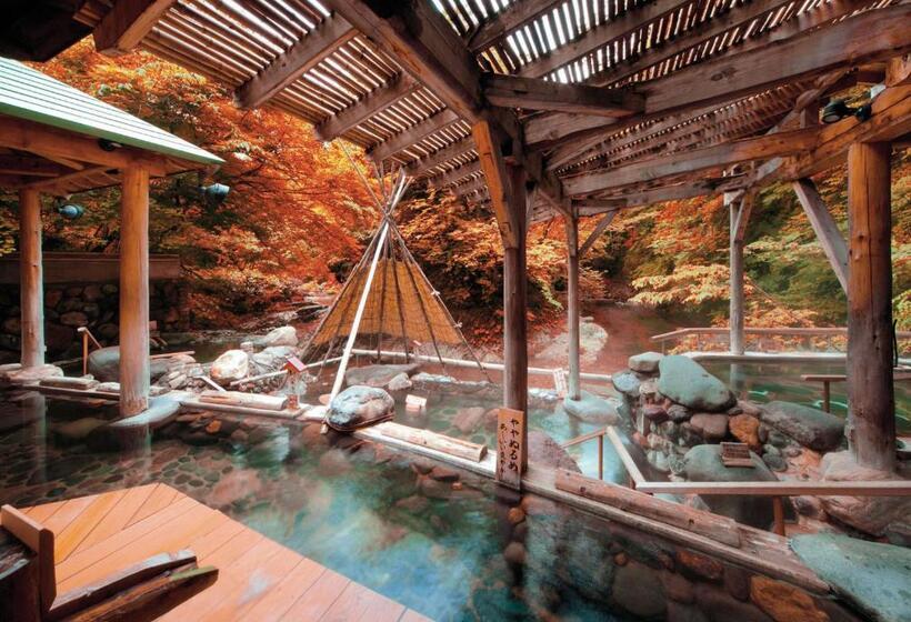 فندق Sakunami Onsen Yuzukushi Salon Ichinobo