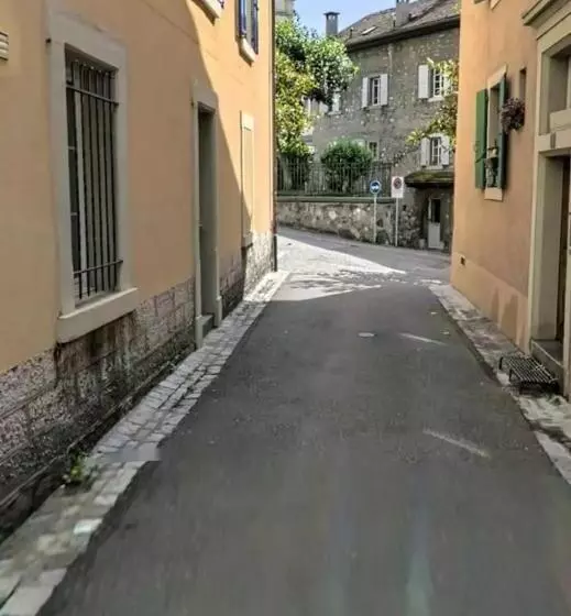 ペンション Chambre Double Montreux Centre Vue Lac