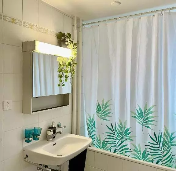 ペンション Chambre Double Montreux Centre Vue Lac