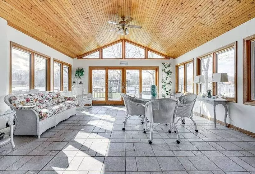 House On Paw Paw Lake W/ Private Dock!