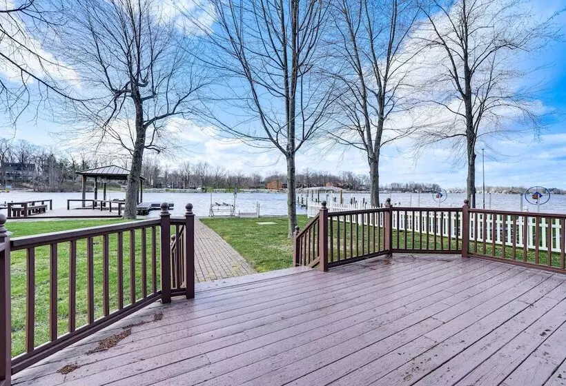 House On Paw Paw Lake W/ Private Dock!