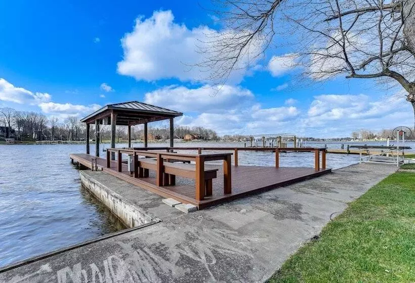 House On Paw Paw Lake W/ Private Dock!