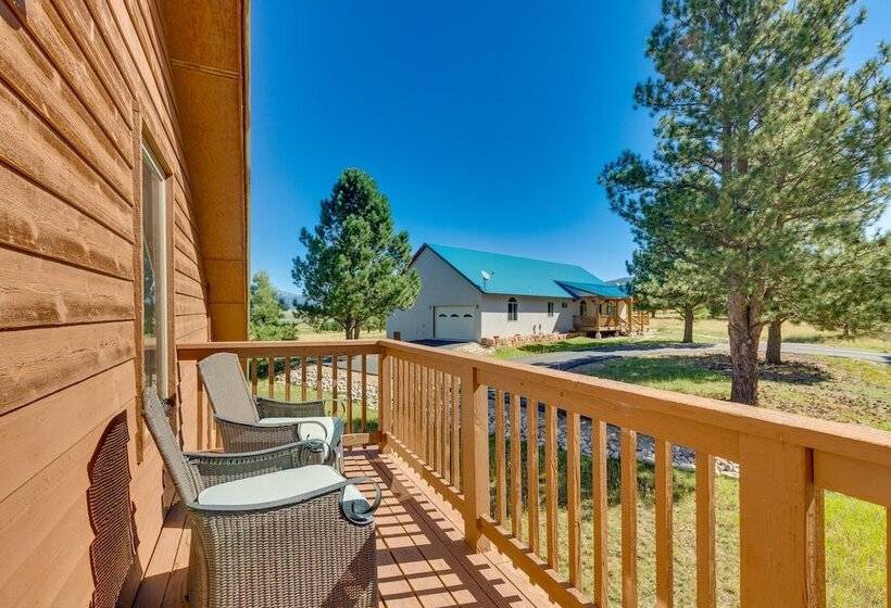 Mountain View Angel Fire Cabin: 1 Mi To Ski Resort