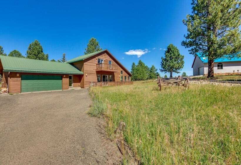 Mountain View Angel Fire Cabin: 1 Mi To Ski Resort