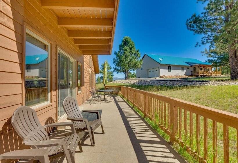 Mountain View Angel Fire Cabin: 1 Mi To Ski Resort