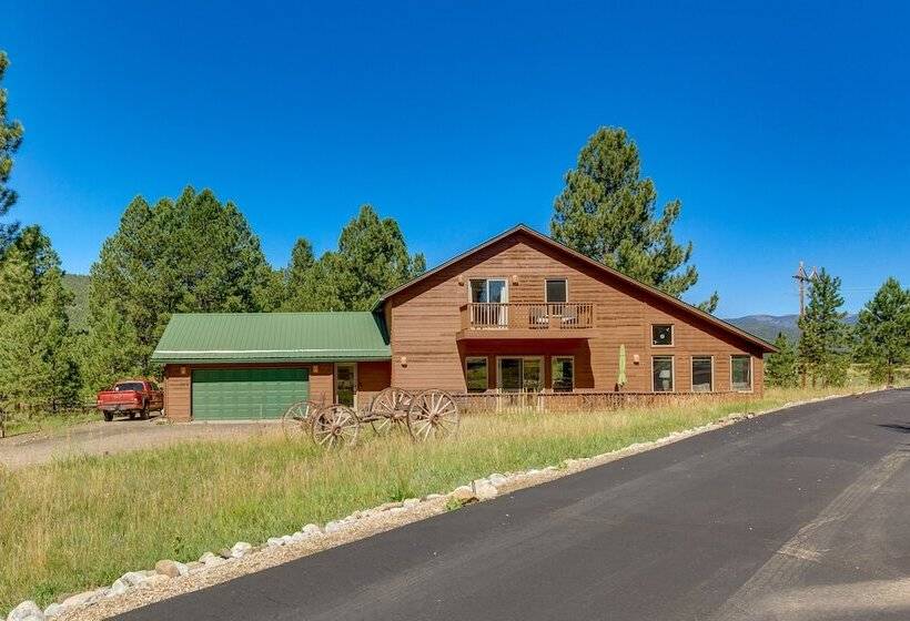 Mountain View Angel Fire Cabin: 1 Mi To Ski Resort