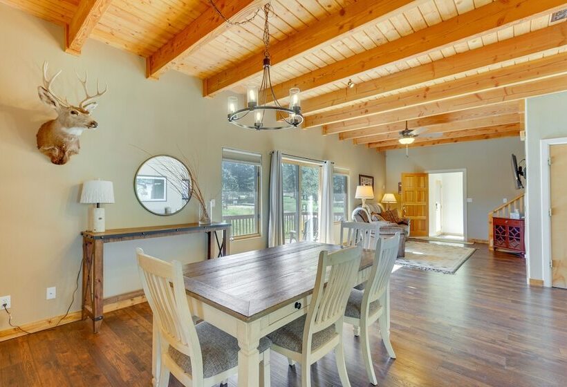 Mountain View Angel Fire Cabin: 1 Mi To Ski Resort