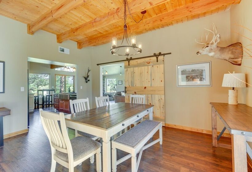 Mountain View Angel Fire Cabin: 1 Mi To Ski Resort