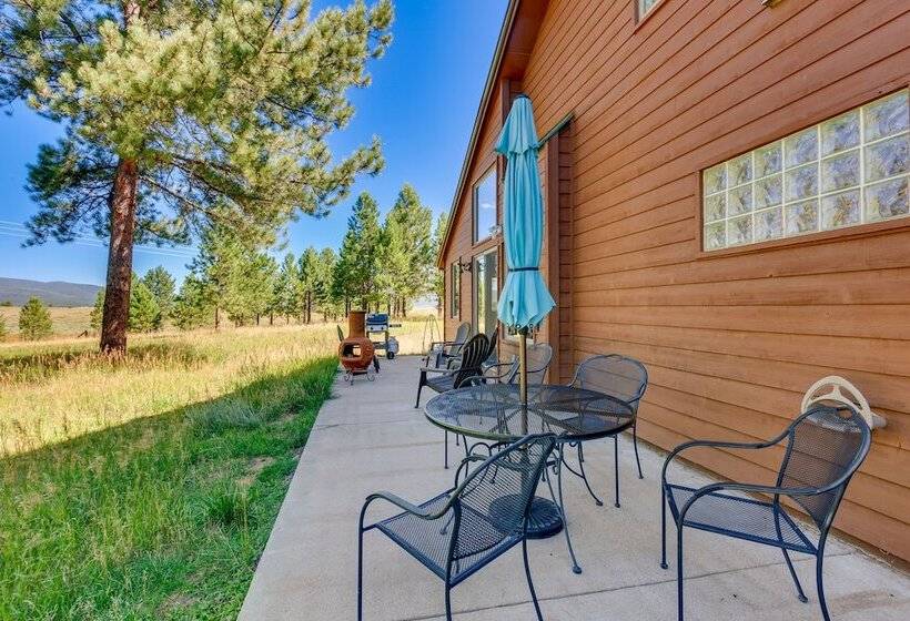 Mountain View Angel Fire Cabin: 1 Mi To Ski Resort