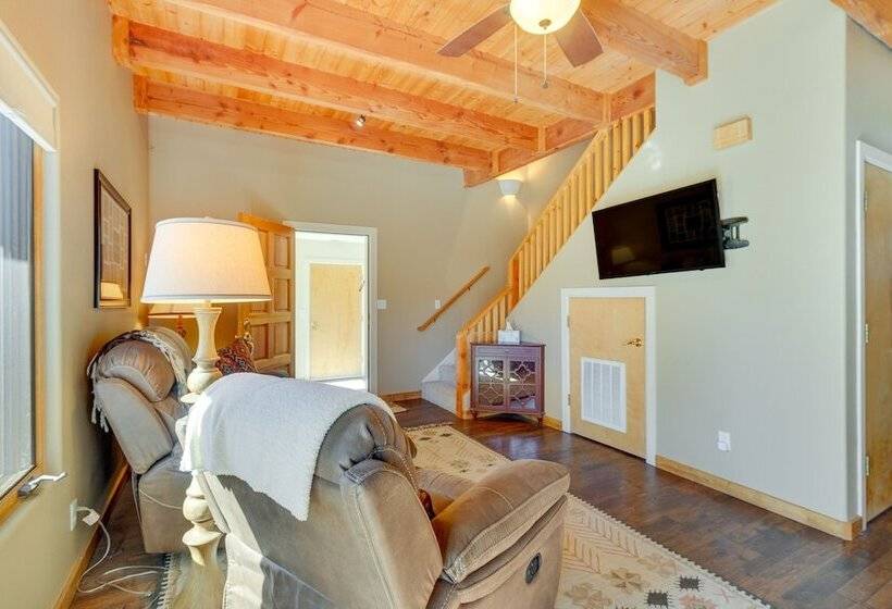 Mountain View Angel Fire Cabin: 1 Mi To Ski Resort