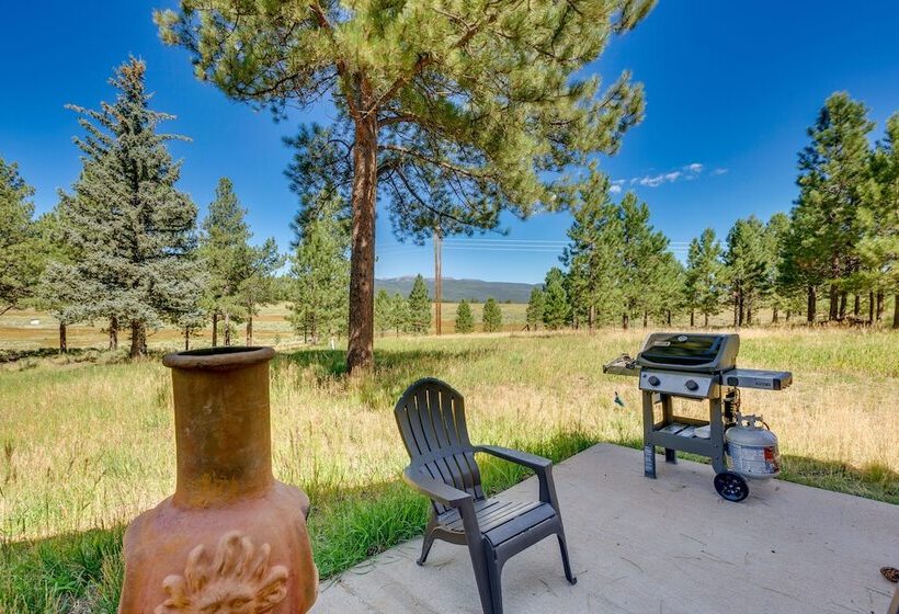 Mountain View Angel Fire Cabin: 1 Mi To Ski Resort