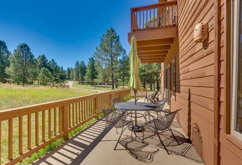 Mountain View Angel Fire Cabin: 1 Mi To Ski Resort