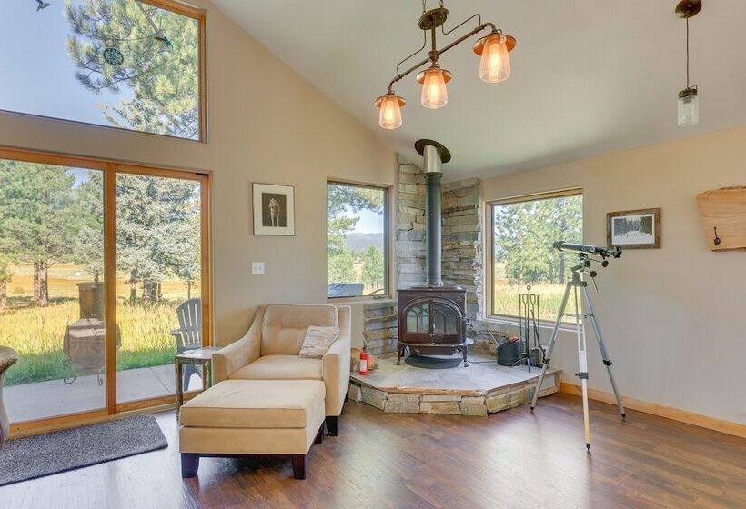 Mountain View Angel Fire Cabin: 1 Mi To Ski Resort