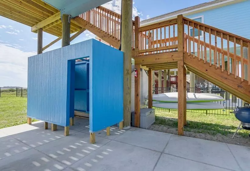 Port Bolivar Beach House W/ Oceanfront Views!