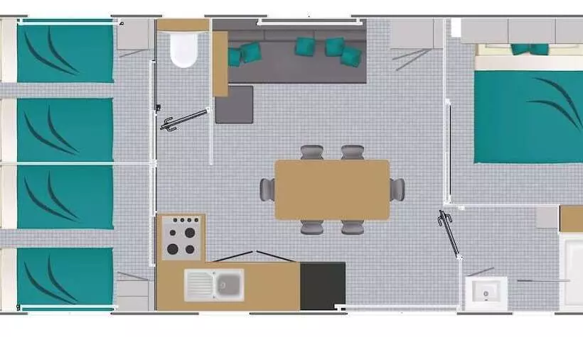 Hotelli Camping Oxygène