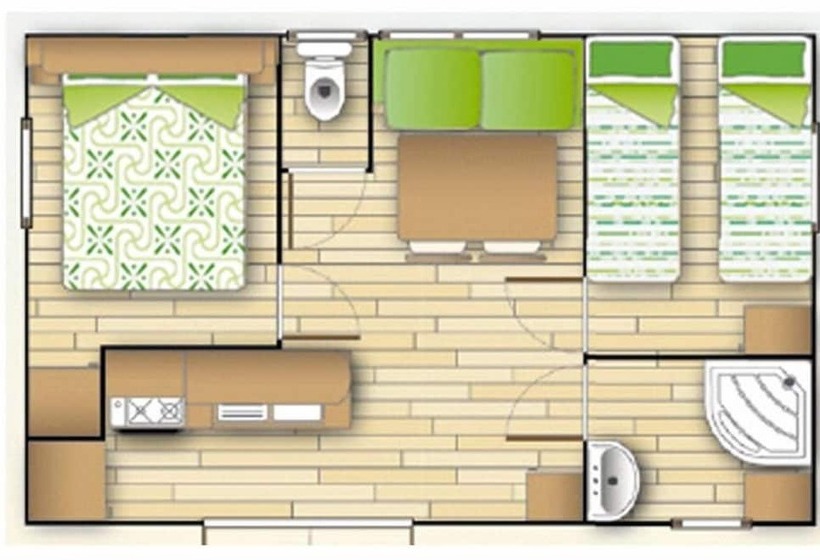 هتل Camping Oxygène