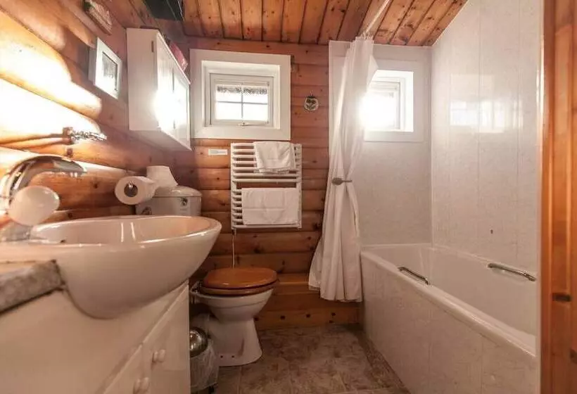 Spacious 3 Bed Log Cabin In Snowdonia